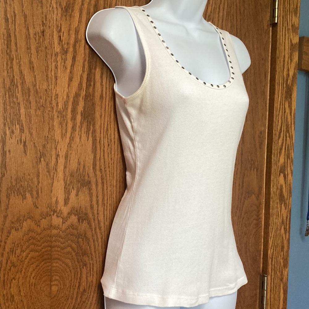 Los Angeles Express Gunmetal Studded Tank - Picture 8 of 9